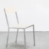 SUSAN BIJL Meubels^Alu Chair, Ivory Seat, Ivory Back - Muller Van Severen