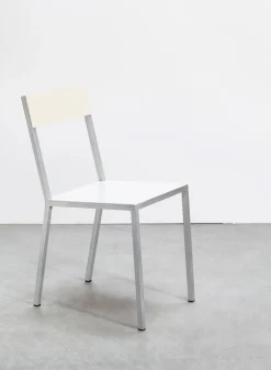 SUSAN BIJL Meubels^Alu Chair, White Seat, Ivory Back - Muller Van Severen