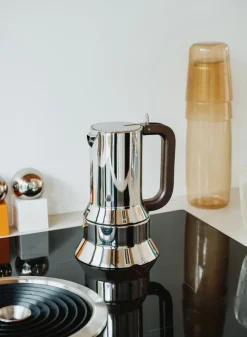 SUSAN BIJL Kitchen & Tableware^Espresso Coffee Maker, 6 Cups - Alessi