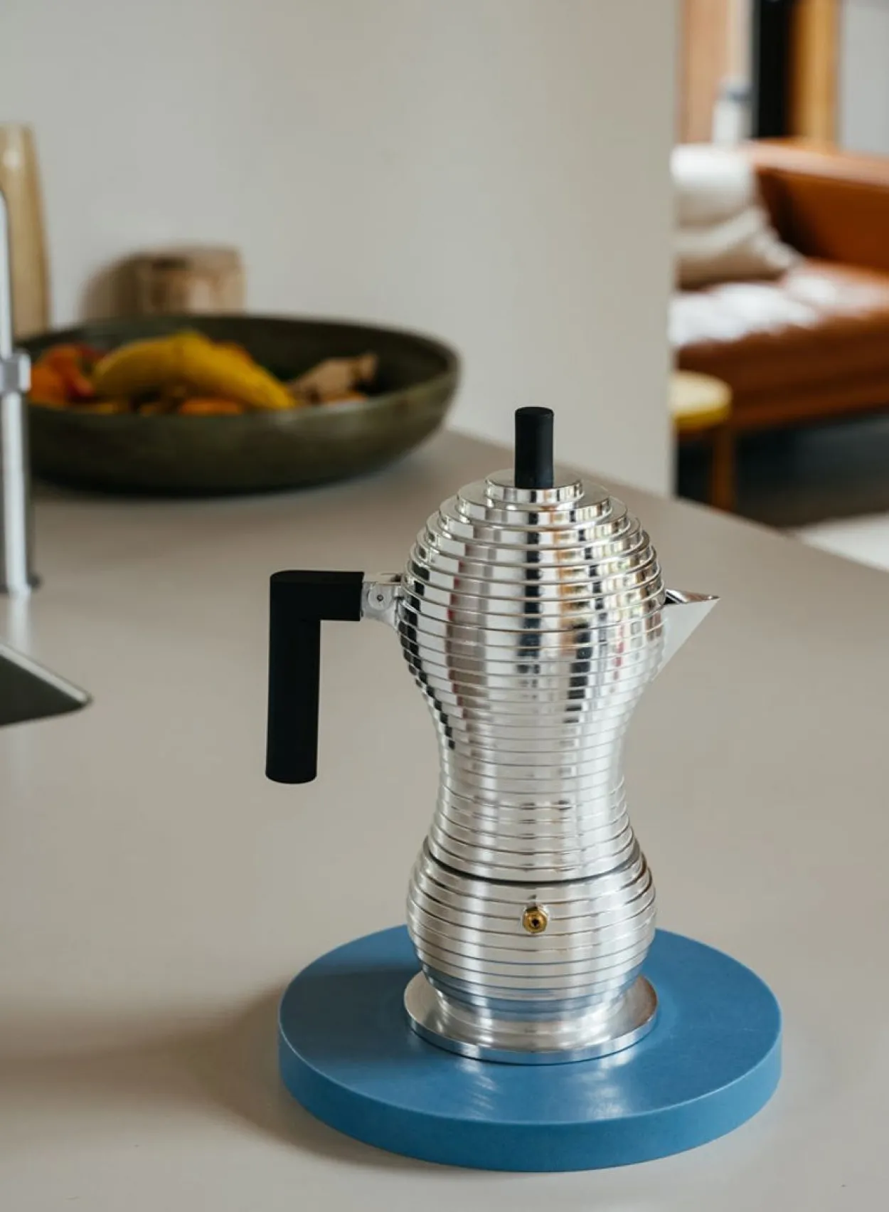 SUSAN BIJL Kitchen & Tableware^Espresso Coffee Maker Pulcina, 6 Cups - Alessi