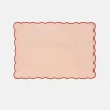 SUSAN BIJL Kitchen & Tableware^Lido Placemat, Pink/Red - Chiarastella Cattana