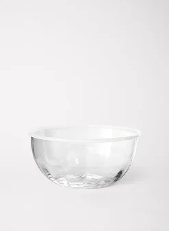 SUSAN BIJL Glaswerk^Peter Bowl In White - Akua Objects