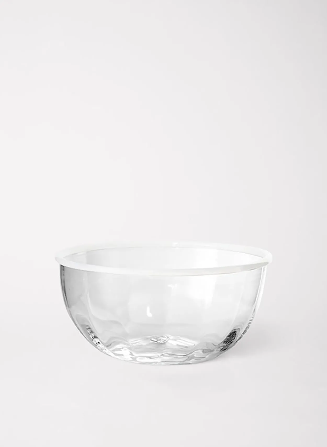 SUSAN BIJL Glaswerk^Peter Bowl In White - Akua Objects