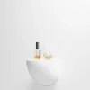 SUSAN BIJL Wand^Porcelain Shelf, White - Destroyers Builders