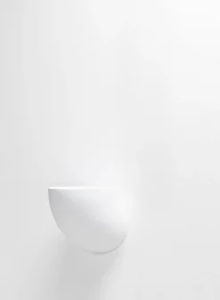 SUSAN BIJL Wand^Porcelain Shelf, White - Destroyers Builders