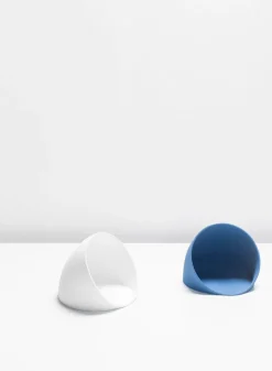 SUSAN BIJL Wand^Porcelain Table Organizer, White - Destroyers Builders