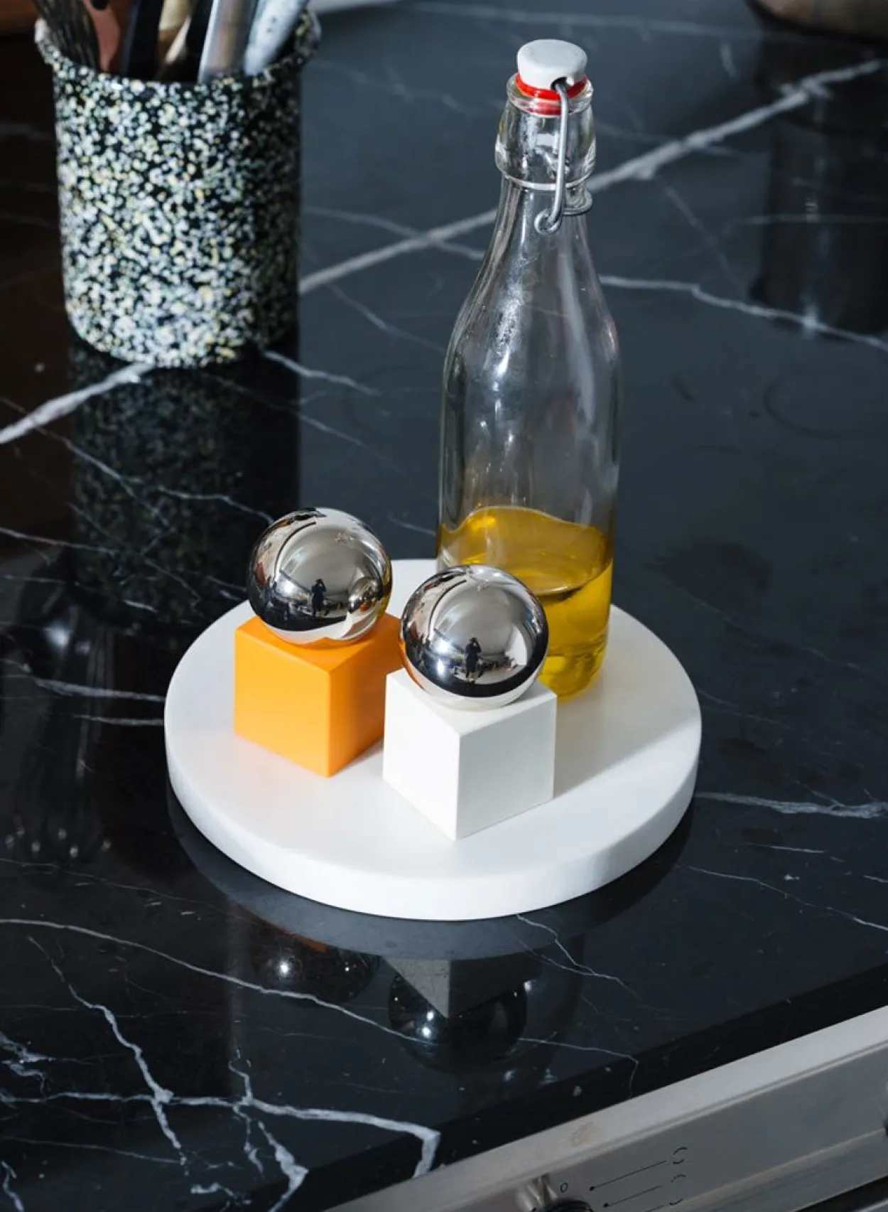 SUSAN BIJL Kitchen & Tableware^Salt Mill, White - Muller Van Severen