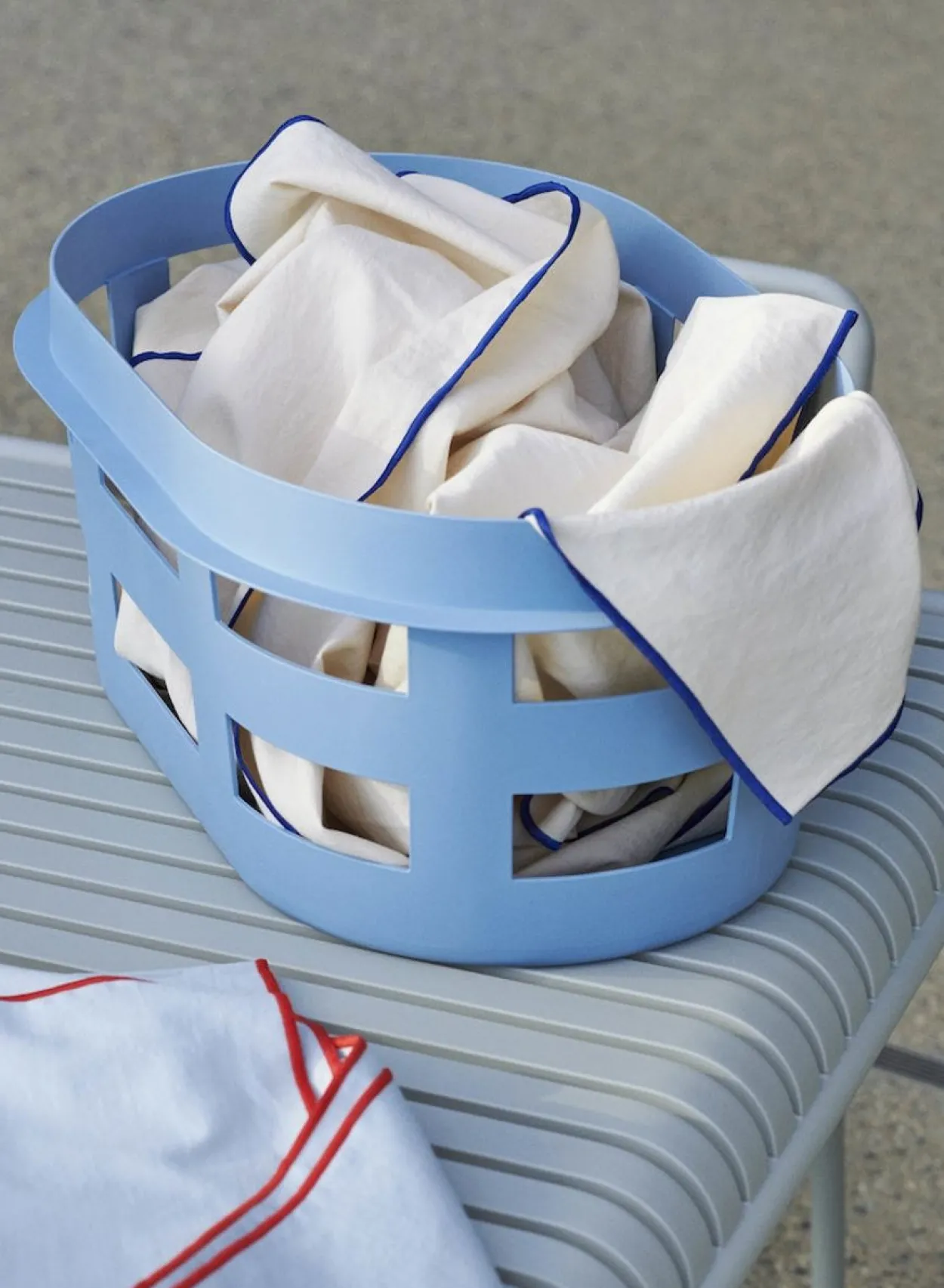 SUSAN BIJL Kitchen & Tableware^Tablecloth, Cream - Hay