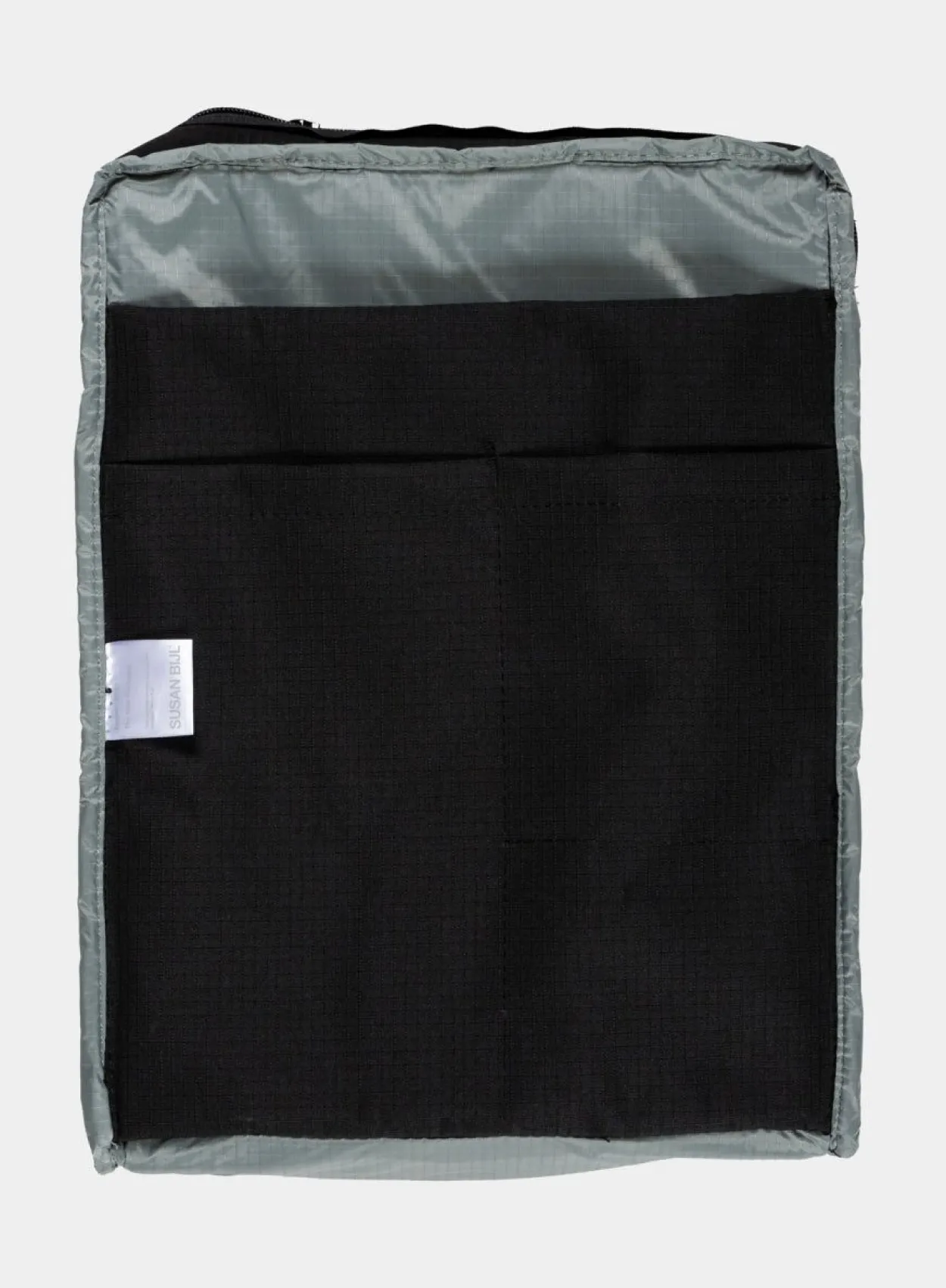 SUSAN BIJL The New Backpack^The New Backpack Black & Grey