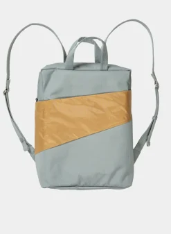 SUSAN BIJL The New Backpack^The New Backpack Grey & Camel