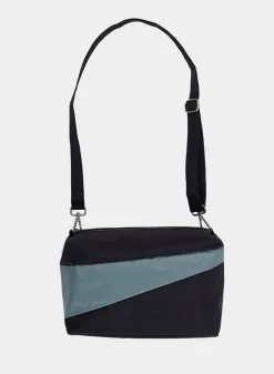 SUSAN BIJL The New Bum Bag^The New Bum Bag Black & Grey Medium