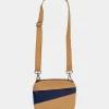 SUSAN BIJL The New Bum Bag^The New Bum Bag Camel & Navy Small
