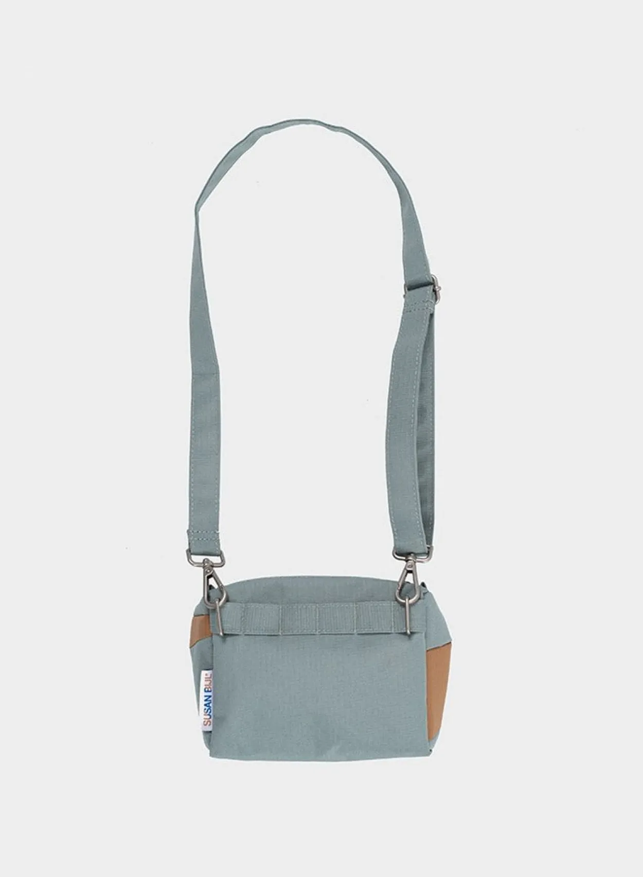 SUSAN BIJL The New Bum Bag^The New Bum Bag Grey & Camel Small