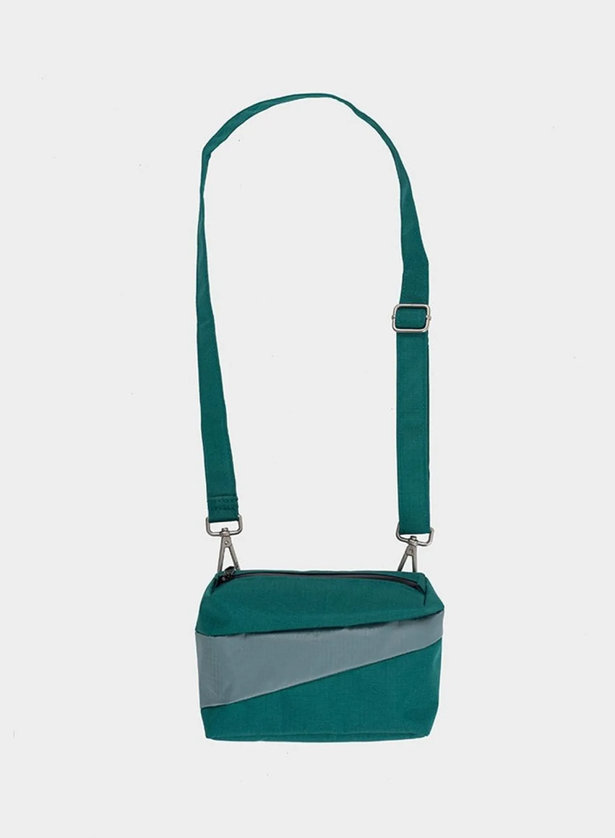 SUSAN BIJL The New Bum Bag^The New Bum Bag Pine & Grey Small