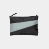SUSAN BIJL The New Pouch^The New Pouch Black & Grey Medium