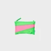 SUSAN BIJL The New Pouch^The New Pouch Greenscreen & Fluo Pink Small