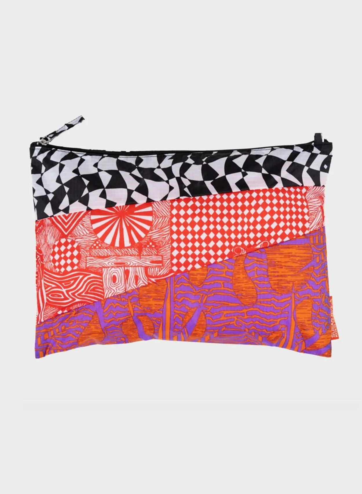 SUSAN BIJL The New Pouch^The New Pouch Terrazzo Taselaar Red Large