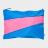 SUSAN BIJL The New Pouch^The New Pouch Wave & Fluo Pink Large