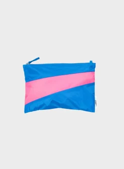SUSAN BIJL The New Pouch^The New Pouch Wave & Fluo Pink Medium