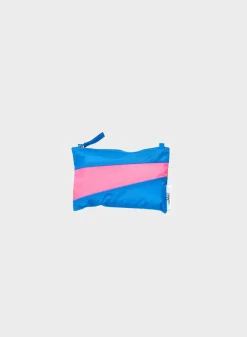 SUSAN BIJL The New Pouch^The New Pouch Wave & Fluo Pink Small