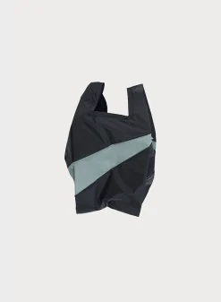 SUSAN BIJL The New Shopping Bag^The New Shopping Bag Black & Grey Small