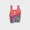 SUSAN BIJL The New Shopping Bag^The New Shopping Bag Endless Smoking Croissant Red Small