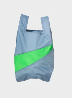 SUSAN BIJL The New Shopping Bag^The New Shopping Bag Fuzz & Greenscreen Medium