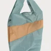 SUSAN BIJL The New Shopping Bag^The New Shopping Bag Grey & Camel Large