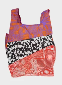 SUSAN BIJL The New Shopping Bag^The New Shopping Bag Kiki Bouba Red Large