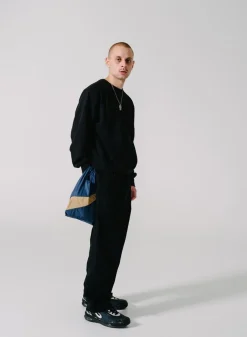 SUSAN BIJL The New Shopping Bag^The New Shopping Bag Navy & Camel Small
