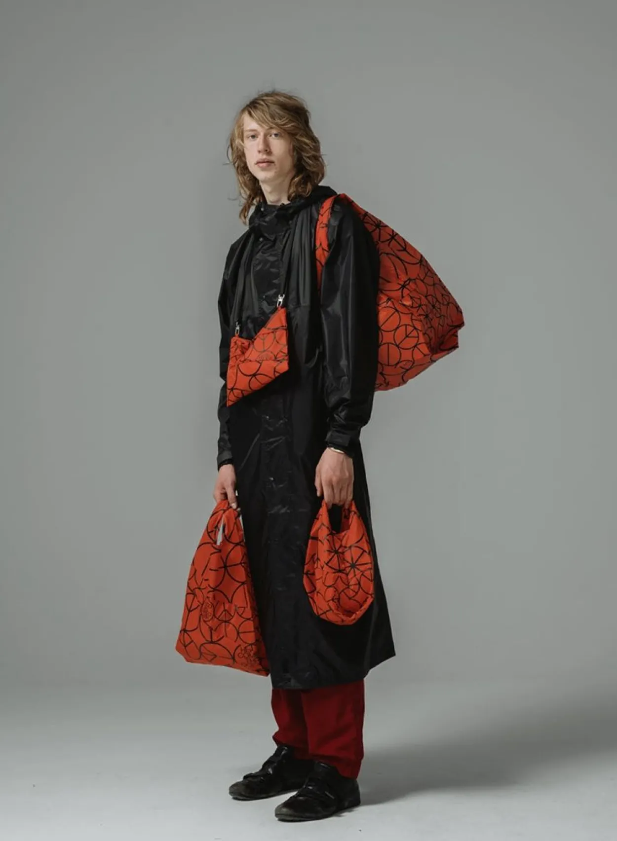 SUSAN BIJL The New Shopping Bag^The New Shopping Bag Peace Oranda Large