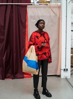 SUSAN BIJL The New Shopping Bag^The New Shopping Bag Select & Blueback Large