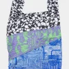 SUSAN BIJL The New Shopping Bag^The New Shopping Bag Terrazzo Taselaar Blue Large