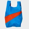 SUSAN BIJL The New Shopping Bag^The New Shopping Bag Wave & Red Alert Medium