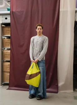 SUSAN BIJL The New Shopping Bag^The New Shopping Bagsport & Brown Large