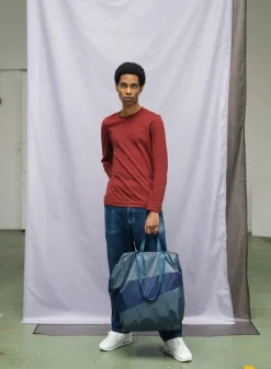 SUSAN BIJL The New Stash Bag^The New Stash Bag Go & Navy