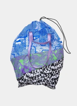 SUSAN BIJL The New Trash Bag^The New Trash Bag Endless Smoking Croissant Blue