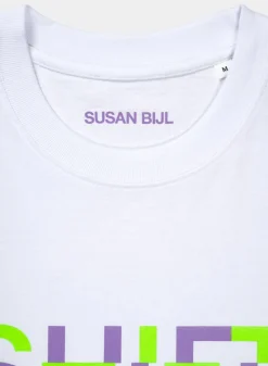 SUSAN BIJL T-Shirts^T-Shirt Shift White