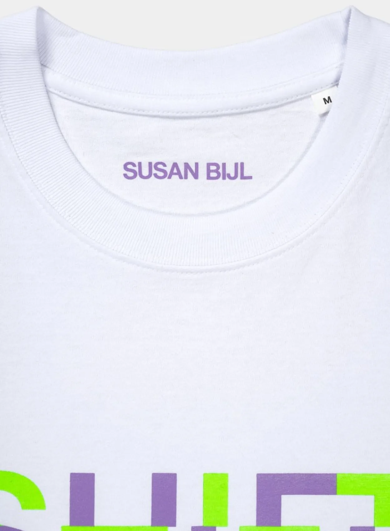 SUSAN BIJL T-Shirts^T-Shirt Shift White