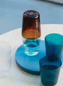 SUSAN BIJL Glaswerk^Tumbler, Set Of Two, Antwarp Blue - R+D.Lab
