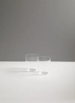 SUSAN BIJL Glaswerk^Tumbler, Set Of Two, Millerighe - R+D.Lab