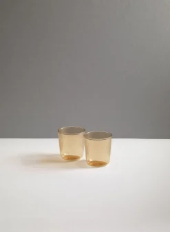SUSAN BIJL Glaswerk^Tumbler, Set Of Two, Sand - R+D.Lab