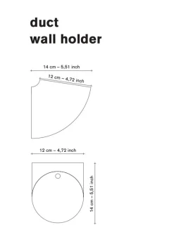 SUSAN BIJL Wand^Wall Holder, Cobalt Blue - Destroyers Builders